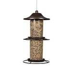 Perky-Pet 325SCOMBO-1SR 2-Tier Panorama Bird Feeder with Hanging Hookââ‚¬â€œ 4.5 lb