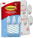 Command Medium Wall Hooks, Damage F