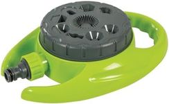 Silverline 718693 9-Pattern Dial Sprinkler 110 mm Dia , Green