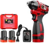 JPT 18V Pro Series Compact Impact Driver - 118ft-lbs Torque with Quick change 1/4" Hex Shaft, 3-Speed Variable, Lightweight & Durable