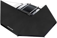 Peakamper 270 Awning Free Standing w/LED Light, 108 sq.ft Shelter Car Side 270 Degree Awning, UV50+ Waterproof Wind Resistant for SUV Van Truck Vehicle, Driver Side