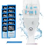 PuriBag: Water Purifier Camping System For Hiking, Survival,Travel,Backpacking, And Emergency Preparedness. Portable Filter/Purifier,for Water Storage And Traveling, 10L (2.5 Gallon),Activated Carbon