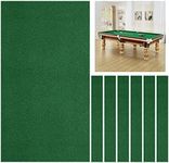 Homaisson Billiard Cloth, 8.5ft Pool Table Felt Cloth for 8ft Pool Tables, Nylon & Felt Blended Billiard Protector with 6 Cloth Strips, Super Cloth Stretching Capacity, Used for Home, Clubs, Bars