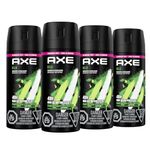 AXE Deodorant Body Spray Kilo 113 G, 4 Pack