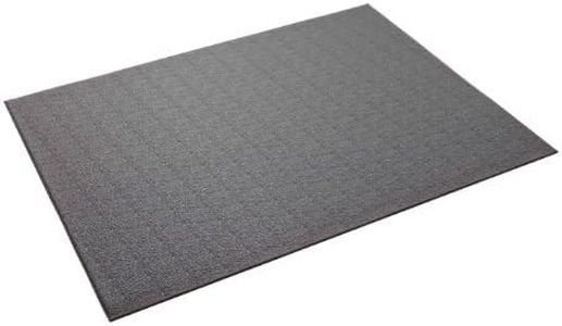 SuperMats Heavy Duty Equipment Mat 11GS-GRAY Made in U.S.A. for Large Treadmills Ellipticals Rowers Rowing Machines Recumbent Bikes and Exercise Equipment Color Gray (3-Feet x 6.5-Feet) (36" x 78")