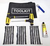 TR HEAVY DUTY MOTORCYCLE CAR VAN TUBELESS TYRE PUNCTURE REPAIR KIT TIRE TOOL PLUG EMERGENCY