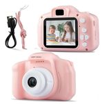 DM_Kids Camera for Girls Boys | Digital Selfie Camera Toy for Kids, HD Digital Video Camera for Birthday Gift for 3-10 Years Old Children Christmas Birthday Festival.