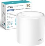 TP-Link Deco Dual Band Mesh WiFi Router, 2402 Mbps WiFi 6 Router, 230m2 Coverage, Connect Over 150 Devices,Use as a Mesh Wifi Extender Booster,Parental Controls, Compatible with all Deco Models,Add on