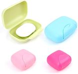 RETON 4 Pcs Travel Soap Container, 