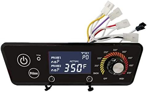 Digital Thermostat Control Board Replacement Part for Pit Boss Wood Grills, BBQ Temperature Controller, Compatible with Pitboss P7-340/700/1000 with LCD Display