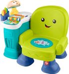 Fisher-Price Toddler Toy Laugh & Learn Song & Story Learning Chair with Music Lights & Activities for Kids Ages 1+ Years (Amazon Exclusive)