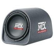 MTX RT8PT - 360 Watt Roadthunder Vented Active Amplified 8" 20CM Sub Subwoofer Bass Tube Enclosure