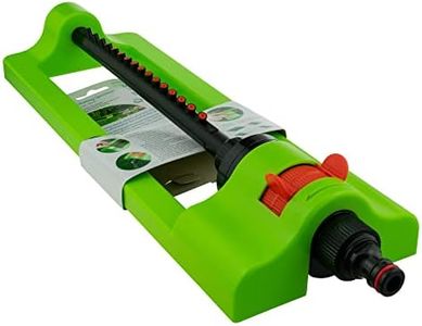 Garden lawn/grass adjustable lawn bar oscillating sprinkler Easy to use sprinkler for lawns and borders,adjustable oscillating action with wider stable base and universal click hose connection
