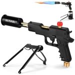 Propane Torch,Kitchen Cooking Blow Torch,700,000BTU Flamethrower,Food Culinary Torch with Safety Lock,Campfire Starter Grill Torch,BBQ Torch for Steak & Creme Brulee