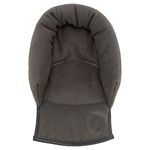 UNIVERSAL Infant Baby Toddler car seat, stroller head support pillow - Soft Polar Fleece (charcoal)