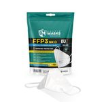 Baltic Masks FFP3 NR D Made in EU Partical Filtering Half Mask BM-031 Comfortable 5 Layers Standart Size Earloop Pack of 10 Masks