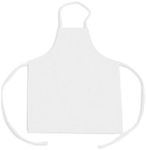 2 Pack -White Kids Apron, Medium Bib