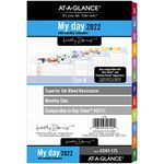 2022 Daily & Monthly Planner Refill by AT-A-GLANCE, 52111 Day-Timer, 5-1/2" x 8-1/2", Size 4, Kathy Davis (KD81-125)