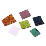 rockible 28G DICHROIC GLASS SCRAP FUSIBLE GLASS COE 90 FUSING GLASS for