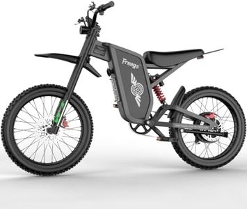 Freego Electric Motorcycle Bike for Adults Teen, X2P Electric Dirt Bike 6000W(Peak) Motor 60V/40Ah Higher-Capacity Battery, 50MPH Off Road Electric Mountain Bike,19" x2 Tire, UL 2849 Certified