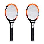 The Executioner Electric Fly Swatter Twin Pack – Bug Zapper Racket for Mosquito, Wasp & Insect Control, Single-Layer Mesh, Indoor & Outdoor Use, Long Handle 50cm