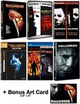 Halloween: Ultimate 11 Movie Collection: Complete Original + Rob Zombie Remakes + 2018 Sequel DVD Series + Bonus Art Card