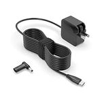 Charger for Lenovo IdeaPad 3 5 1 S340 S145 330 320 310 330S 110 120 130 710S 720S, Yoga 710 Laptop, Ultra Compact (40% Smaller), Universal Replacement, Fast Charger, USB C & Round Connector, 65W, 45W