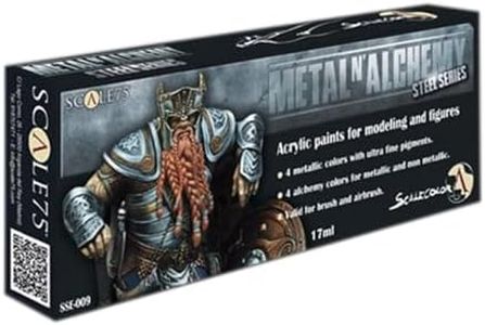 Scale 75 Scalecolor Metal n' Alchemy Steel Paint Set