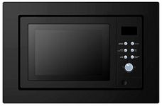 Cookology IMOG25LBK Integrated Built In Microwave Oven and Grill 25 Litre Capacity with Auto Defrost, Child Lock and 8 Auto Programs - In Black