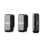 RØDE Wireless Micro - Compact Wireless Microphone, Two Mics with Charge Case for Smartphone Content Creation - Lightning, Black