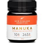 New Zealand Honey Co. Raw Manuka Honey UMF 10+ | MGO 263+, UMF Certified / 250g