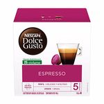 Nescafe Dolce Gusto for Nescafe Dolce Gusto Brewers, Espresso, 16 Count