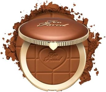 Too Faced Chocolate Soleil Matte Blurring Bronzer | Matte Bronzer Powder that Mimics Natural Skin for Blurred Sun-Kissed Effect, Chocolate Toffee, 0.28 Ounce