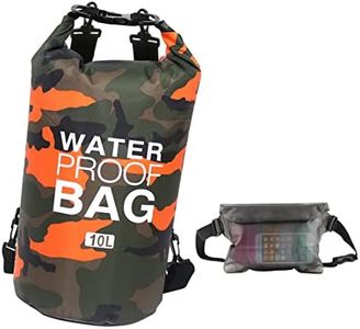 Idefair Sac étanche étanche, Sac de Plage Flottant pour Sac à Dos, Sac Sec léger pour la Plage, la Navigation de Plaisance, pêche, Kayak, Natation, Rafting, Camping 5L 10L 15L 20L 30L
