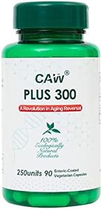 CAW Fully Dissolution Easy to Cell | Cell Rejuvenation Telomere Support | Plus 300 Water-Solubility Cycloastragenol 90 Caps 1 Bottle