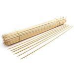 Royal Imports Natural Wood Plant Stake, Floral Picks, Roasting Sticks, Wooden Kebob Grilling Skewers, Sign Posting (100, 15 inch)