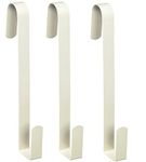 Darice 1123-71 1-Piece Door Hanger, 12-Inch, White (3-Pack)