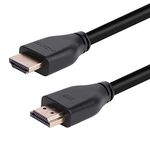 Monoprice 8K Certified Ultra High Speed HDMI 2.1 Cable - 6 Feet - Black (5 Pack) 48Gbps, Compatible with Sony Playstation 5, Playstation 5 Digital Edition, Microsoft Xbox Series X, and Xbox Series S