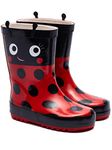 Harry Bear Girls Ladybug Wellies Red Size 9