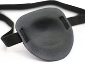 Anzailala Eye Patch for Adult and Kid Adjustable Eye Patch for lazy eye (Black)