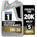 Mobil 1 (120846) Extended Performance 5W-30 Motor Oil - 5 Quart