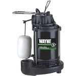 Wayne CDU790 1/3 HP Submersible Cast Iron and Steel Sump Pump with Integrated Vertical Float Switch