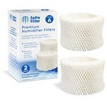 Fette Filter - Humidifier Wicking Filters Compatible with Honeywell HAC-504AW, Filter A Designed to fit Honeywell HCM-600, HCM-710, HCM-300T & HCM-315T Pack of 2 Filters