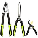 Loppers Hedge Clippers & Shears 3PC