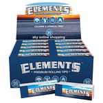 10x booklets Elements Rolling Filter Tips Roaches Roach Paper Card Chlorine Chemical Free