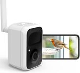 NETVUE Birdfy- Smart Bird Watching Camera, Bird Camera Auto Capture & Record Bird Videos, Send Instant App Notification of Bird Visits, AI Identify 6000+ Bird Species, Bird Box Camera (AI Camera+Only)