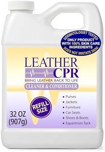 Leather CPR | 2-in-1 Leather Cleaner & Leather Conditioner (32oz) | Cleans, Restores, Conditions, & Protects Furniture, Car Seats, Purses, Shoes, Boots, Saddles/Tack, Jackets, & Auto Interior