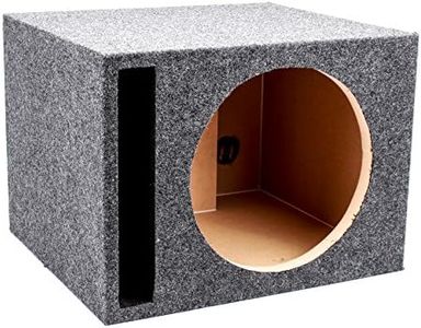 Q Power HD112 Single 12" Vented Heavy Duty Subwoofer Enclosure