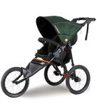 Out ‘n’ About Nipper Sport Stroller - Jogging Pushchair - Newborn to 4 Years - Lightweight All-Terrain Buggy with Rain Cover Included - Running Buggy - Jogger Pram - Stroller Buggy in Sycamore Green