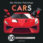 My Sticker Paintings: Cars: 10 Magnificent Paintings (Happy Fox Books) Paint by Sticker For Kids 6-10 - Motorcycles, Race Cars, and More Vehicles, with 60-100 Removable, Reusable Stickers per Design